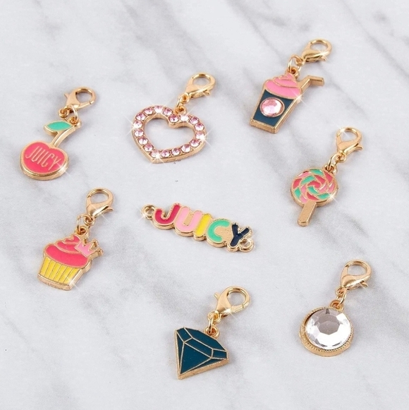 💗🔹️Juicy Couture🔹️ friendship bracelet set DIY charm bracelet making kit ✨️💎 - Picture 4 of 8